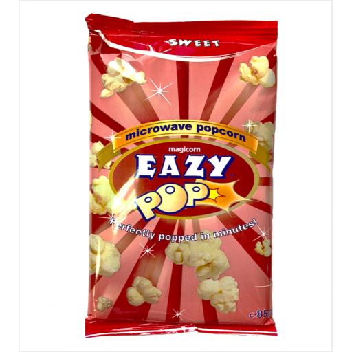 EAZYPOP Microwave Popcorn Sweet Flavour 85g