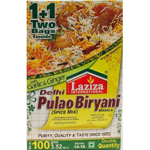 Laziza Delhi Pulao Masala 100grams