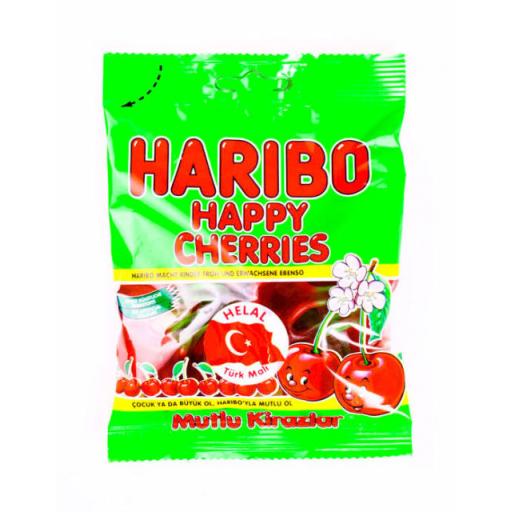 Halal Haribo Happy Cherries 100grams
