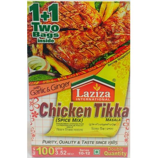 Laziza Chicken Tikka 100 grams
