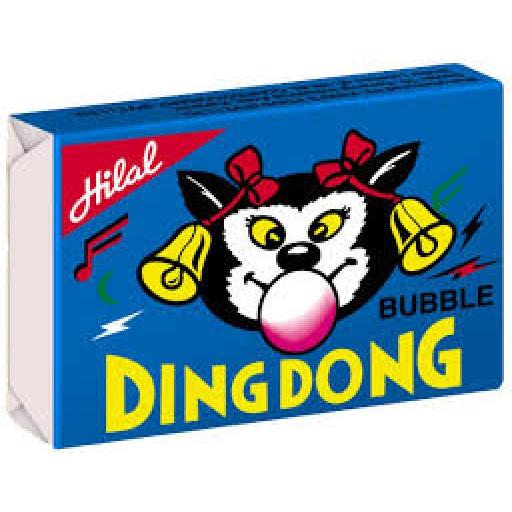 Hilal Ding Dong Chewing Gum 36 Pcs