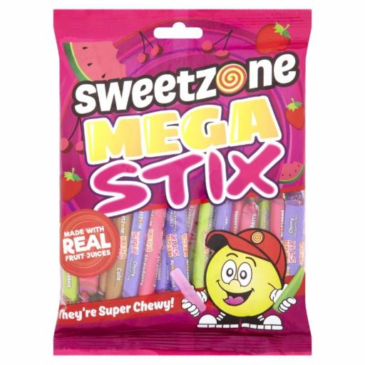 Sweetzone Mega Stix 225 Gram Packets