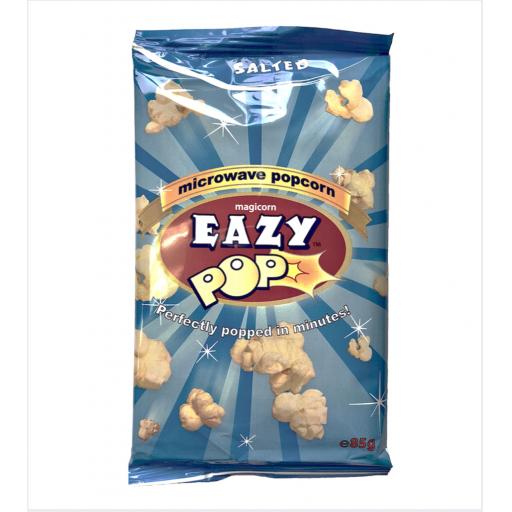 EAZYPOP Microwave Popcorn Salted Flavour 85g