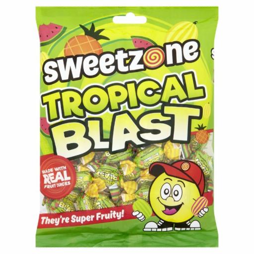 Sweetzone Tropical Blasts 225 Gram Packets