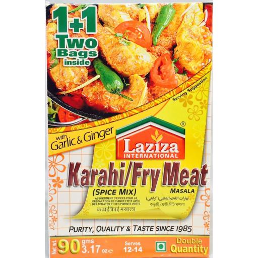 Laziza Karahi Fry Masala 90 grams