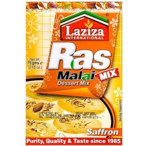 Laziza Rasmalai Mix Saffron 75 grams