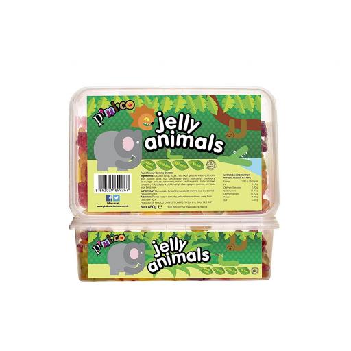 PIMLICO JELLY ANIMALS 450G IN TUBS