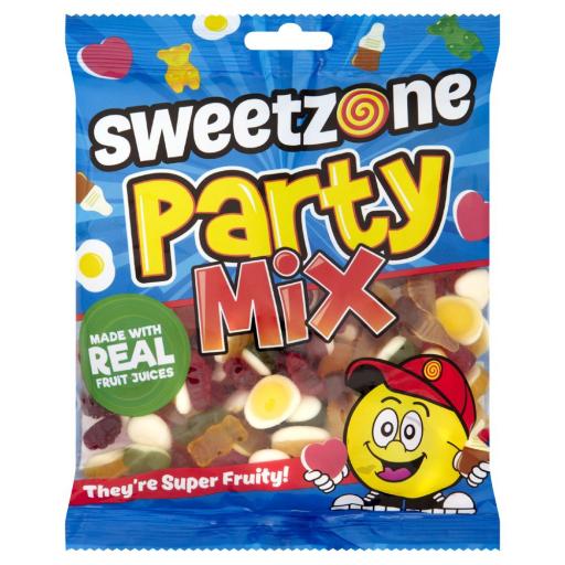 Sweetzone Jelly 100% HALAL Sweets PARTY MIX 200G