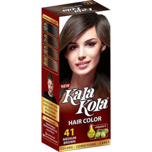 Kala Kola Hair Colour - Medium Brown 41
