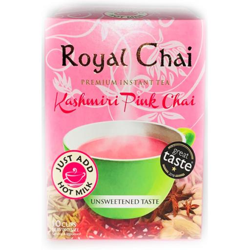 Royal Chai Kashmiri (Pink Tea) - Unsweetened 10 Serving (220g)