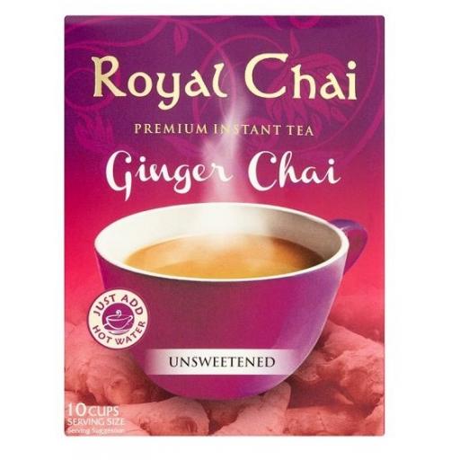 Royal Chai Ginger - Unsweetened 10 Serving (220g)