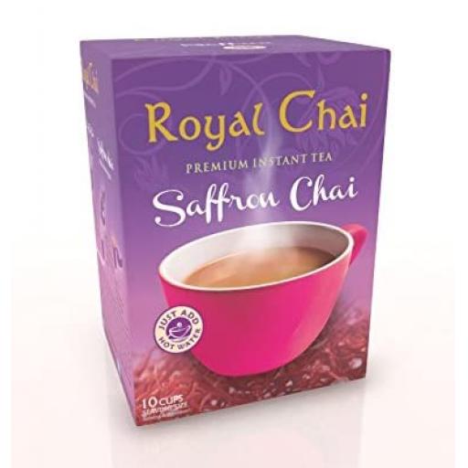 Royal Chai Saffron - Unsweetened 10 Serving (220g)